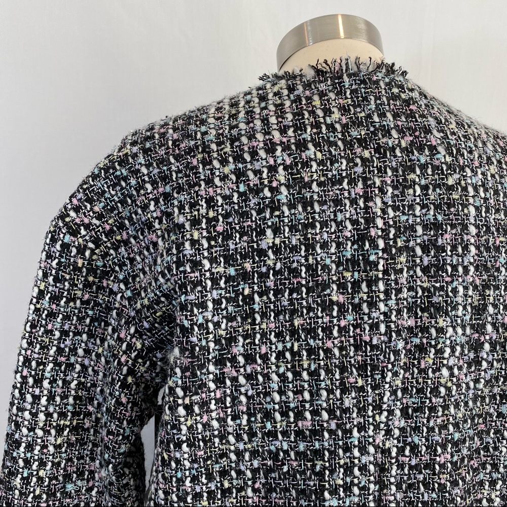 Tweed Multi Pastel Coat - Picture 7 of 7